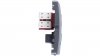 Simon Basic Gniazdo komputerowe pojedyncze RJ45 kat.5e stal inox BMF51.02/21